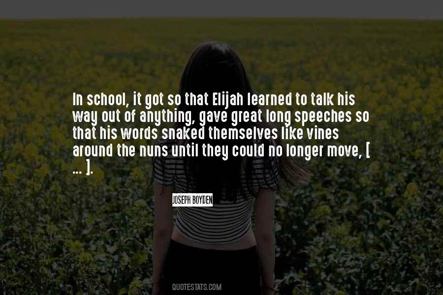 Elijah's Quotes #196090