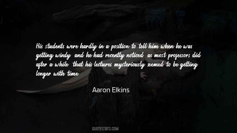 Elkins Quotes #389976