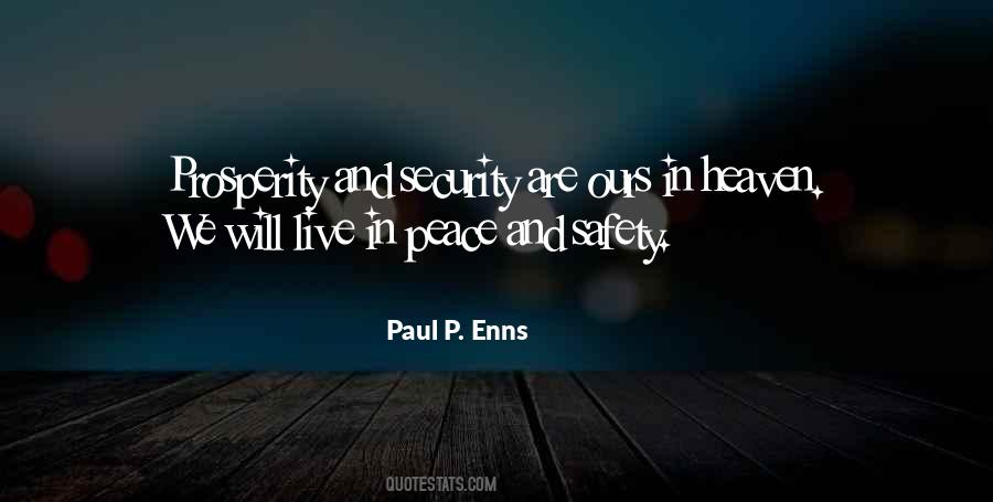 Quotes About Safety And Security #1361151 Quotes About Safety And Security #1361151