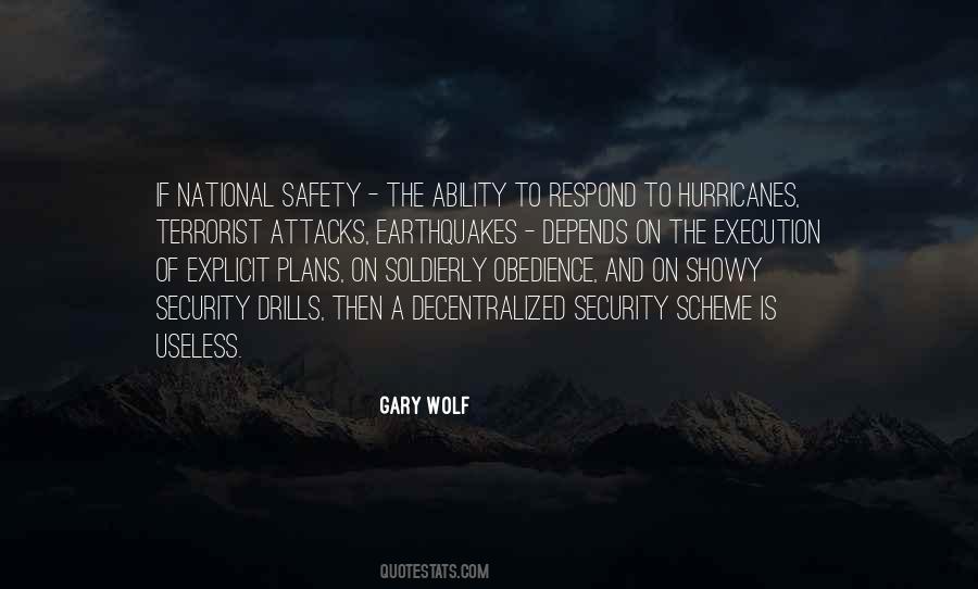 Quotes About Safety And Security #577439 Quotes About Safety And Security #577439