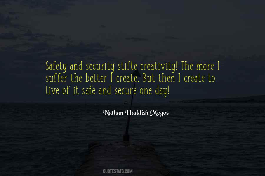 Quotes About Safety And Security #629670