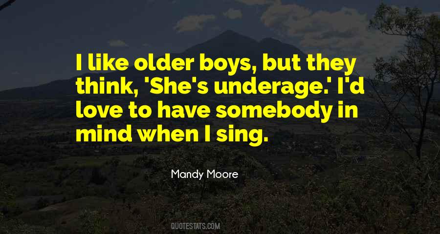 Quotes About Underage #1507661