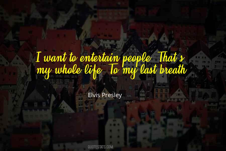 Elvis's Quotes #101352
