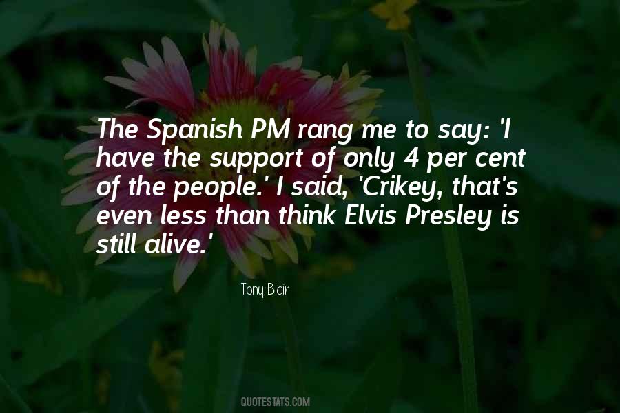 Elvis's Quotes #182471