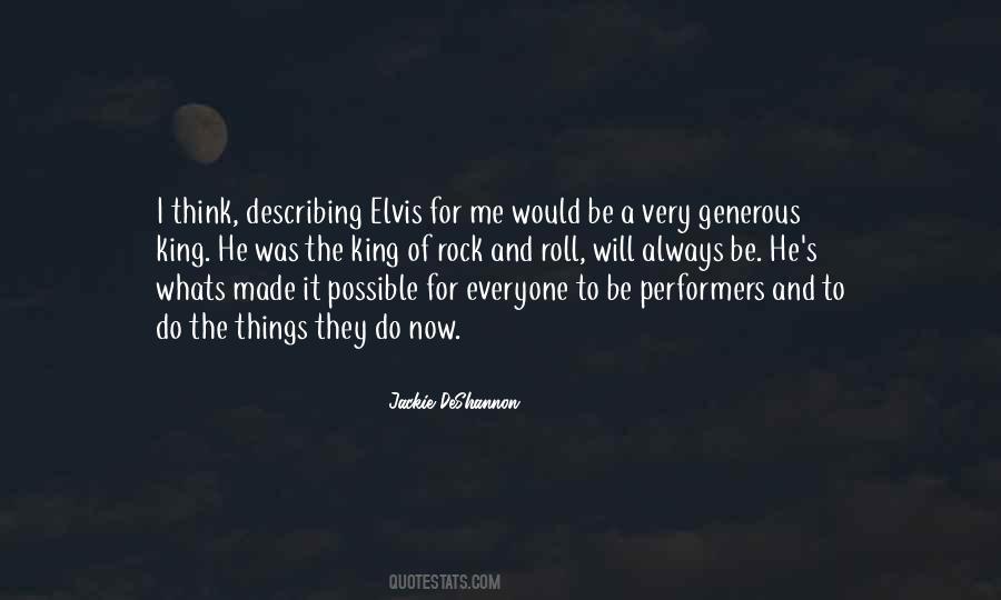 Elvis's Quotes #315847