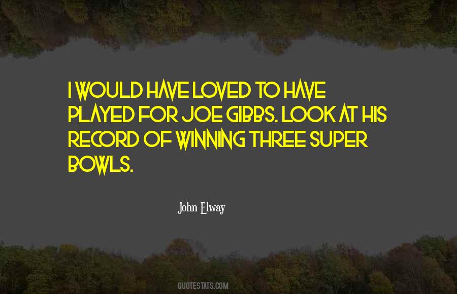 Elway's Quotes #1661956