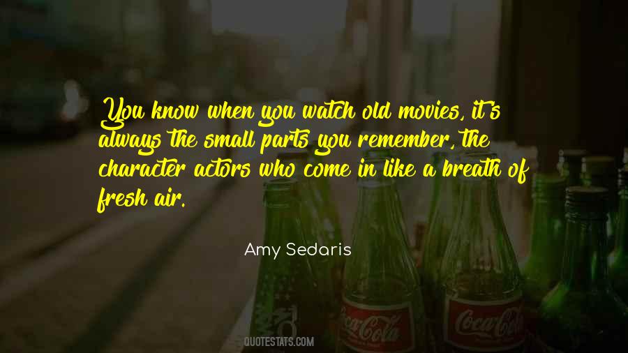 Quotes About Old Movies #673973