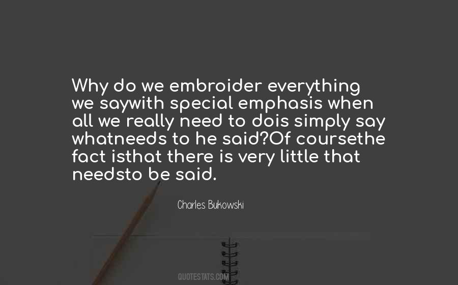 Embroider Quotes #729243