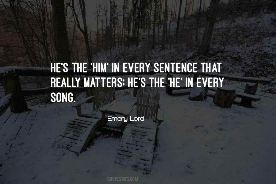 Emery's Quotes #294119