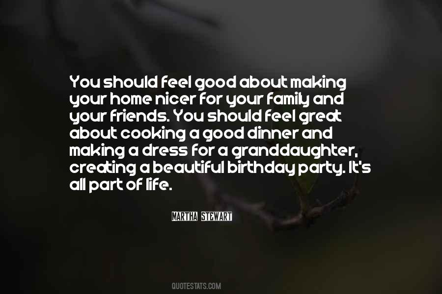 Quotes About Making Dinner #1747925