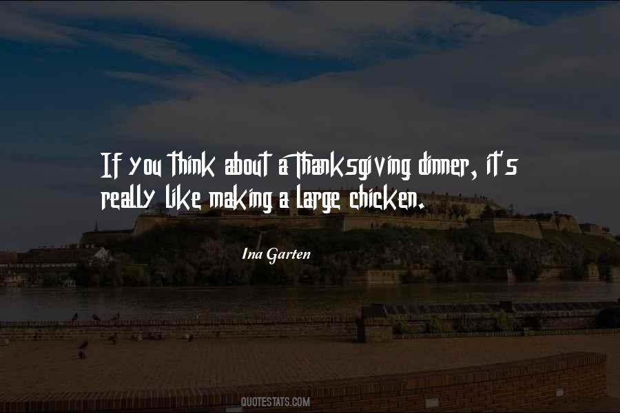 Quotes About Making Dinner #47985