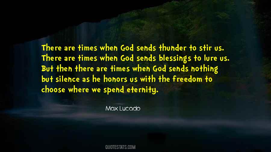 Quotes About God's Blessings To Us #1384667