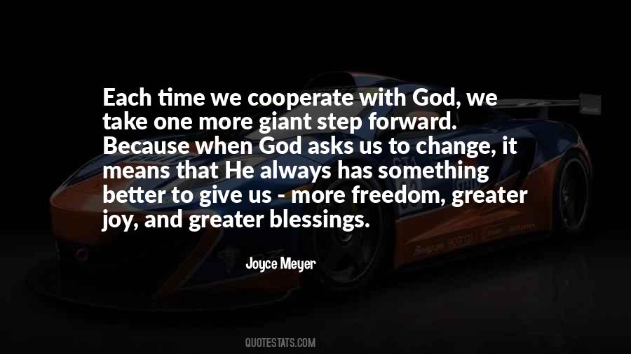 Quotes About God's Blessings To Us #1413924