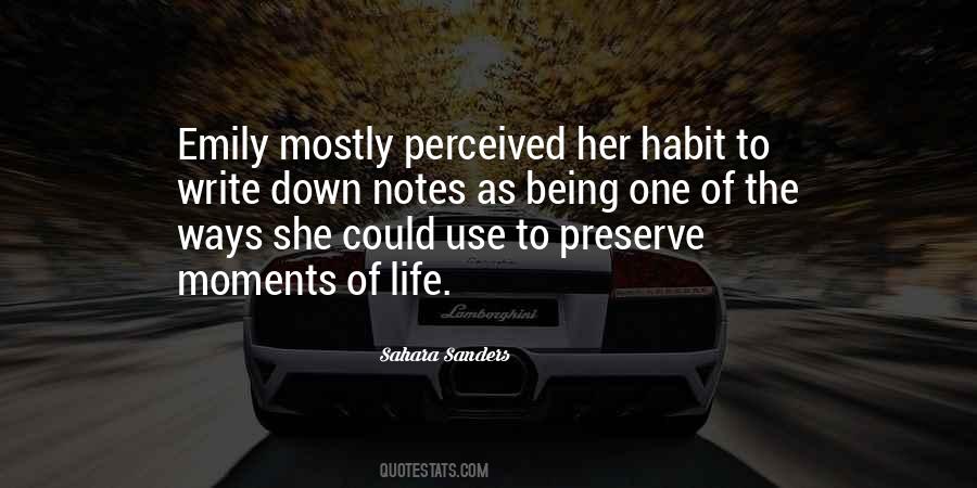 Quotes About Being Perceived #548371