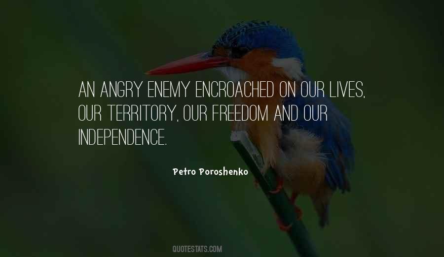 Encroached Quotes #1512153