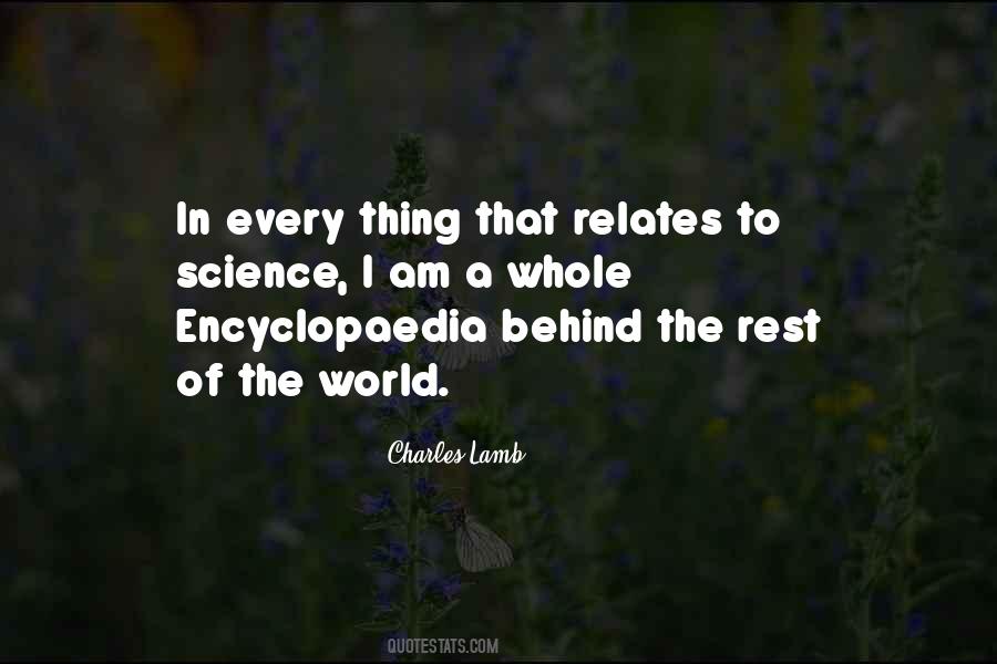 Encyclopaedia Quotes #1825360