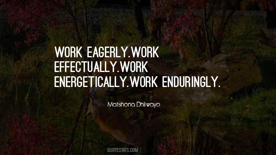 Enduringly Quotes #1220325