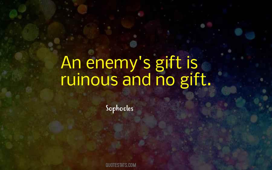 Enemy's Quotes #1360810