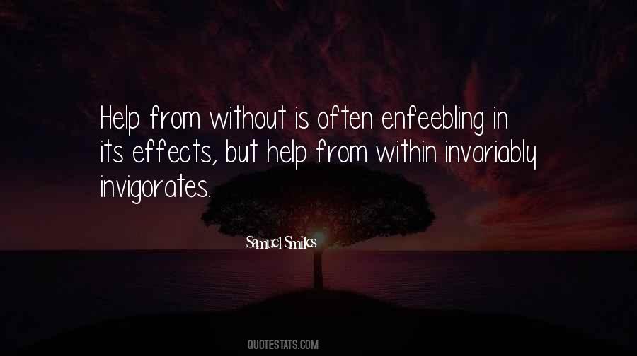 Enfeebling Quotes #823350