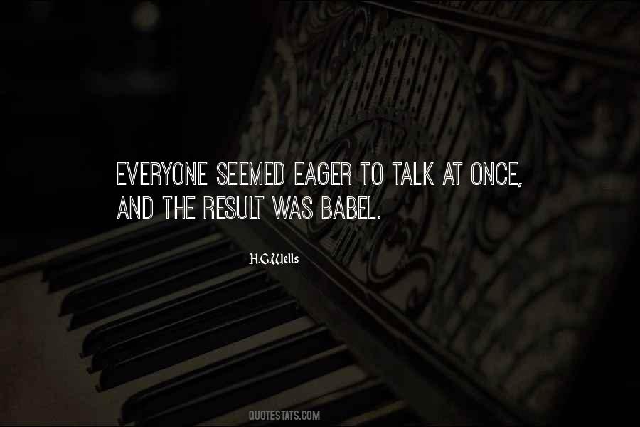 Quotes About Babel #1375784
