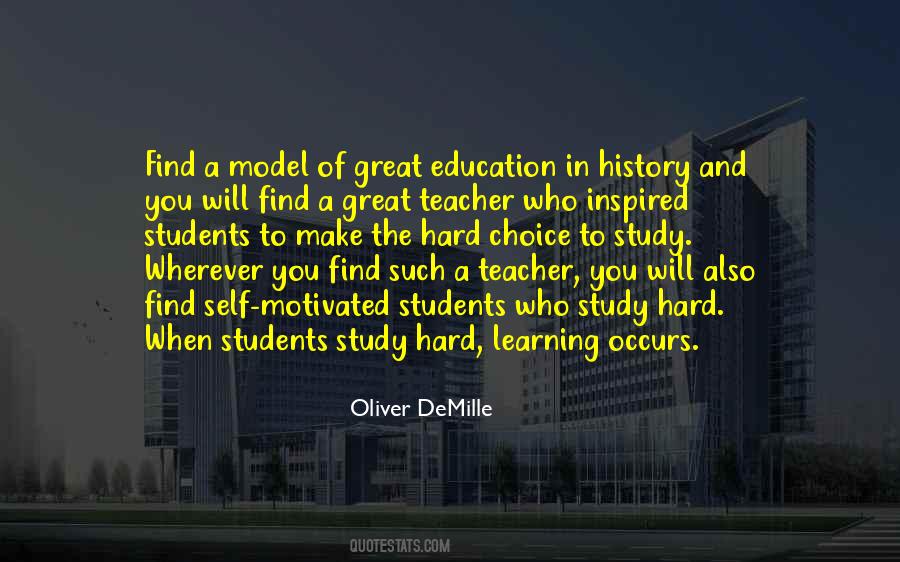 Quotes About Inspired Teacher #1729539