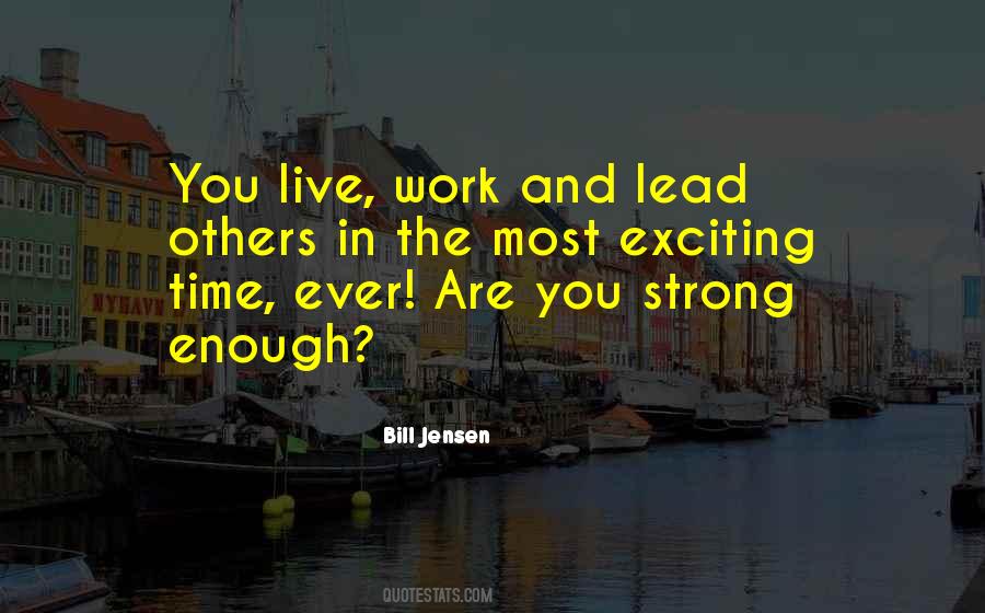Quotes About Strong Leadership #1063050