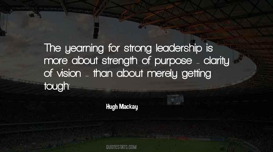 Quotes About Strong Leadership #1594695