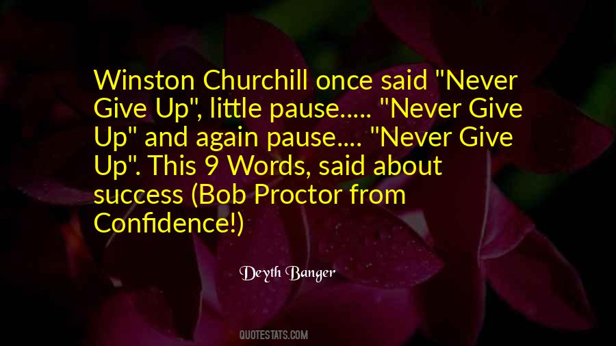 Quotes About Confidence And Success #462565