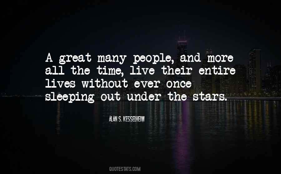 Quotes About Under The Stars #648359