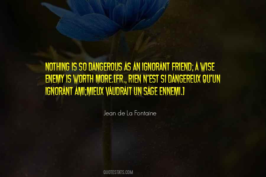 Ennemi Quotes #1709476