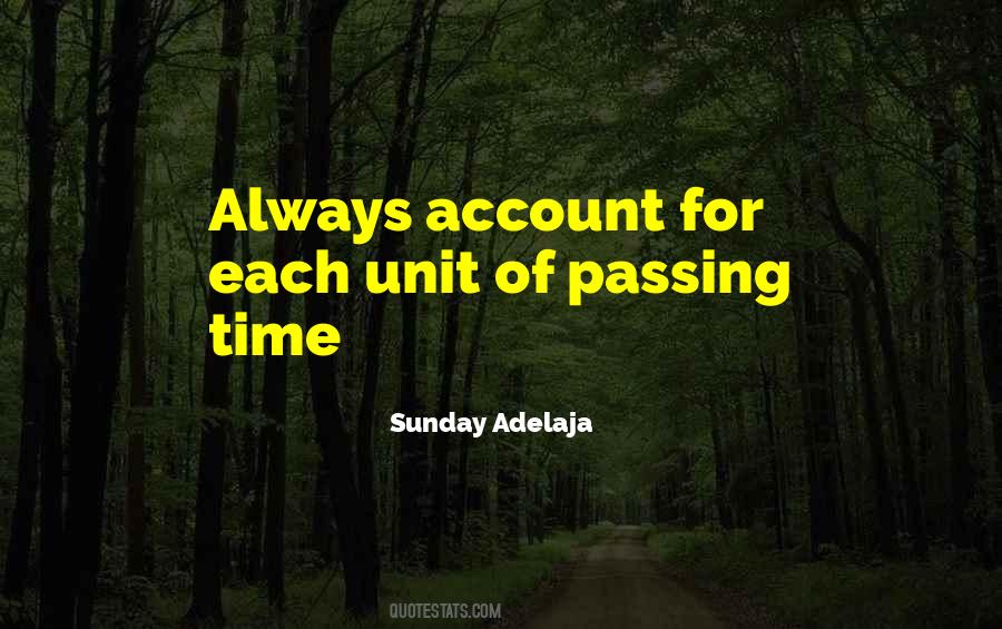 Quotes About Passing Time #1365380