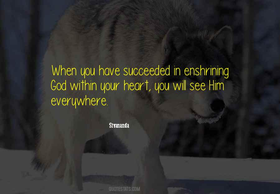 Enshrining Quotes #1755574