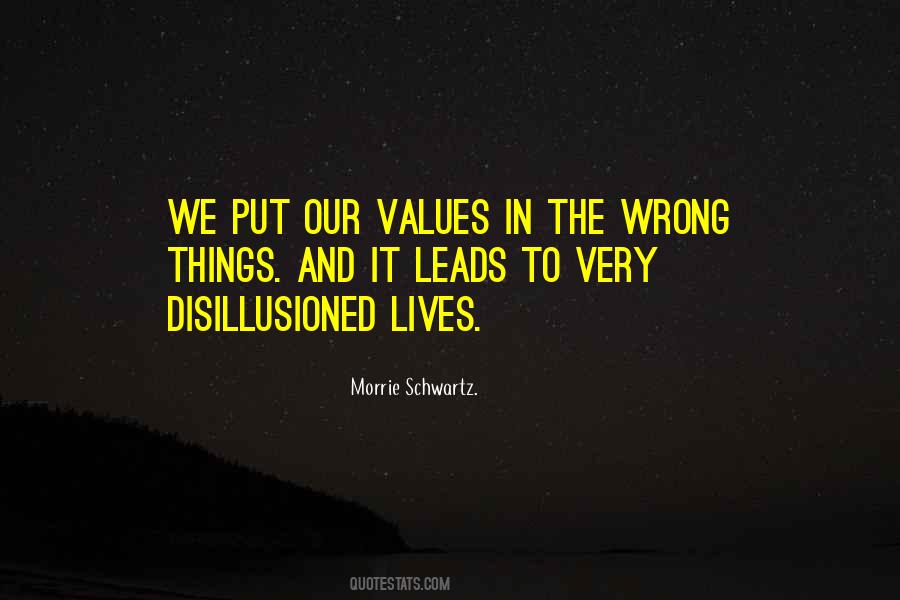 Quotes About Disillusioned #520091