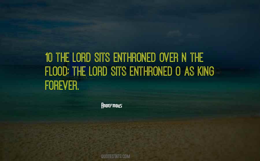 Enthroned Quotes #699097