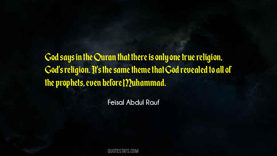 Quotes About The Prophets #1101941