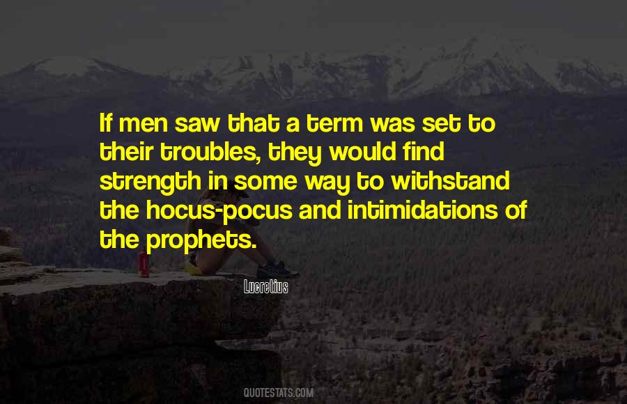 Quotes About The Prophets #1196079