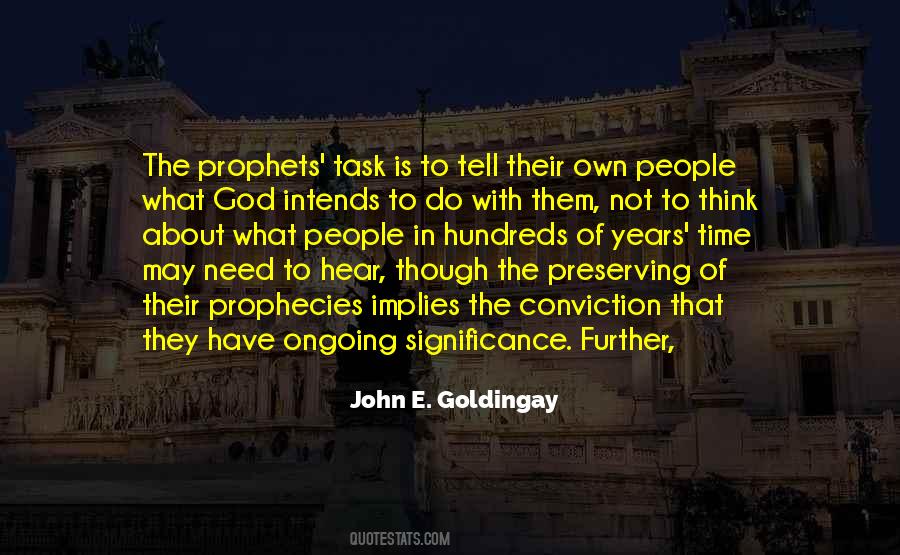 Quotes About The Prophets #1282767