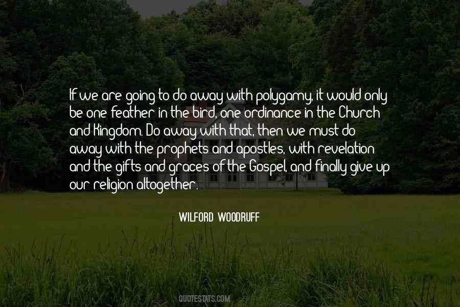 Quotes About The Prophets #386714