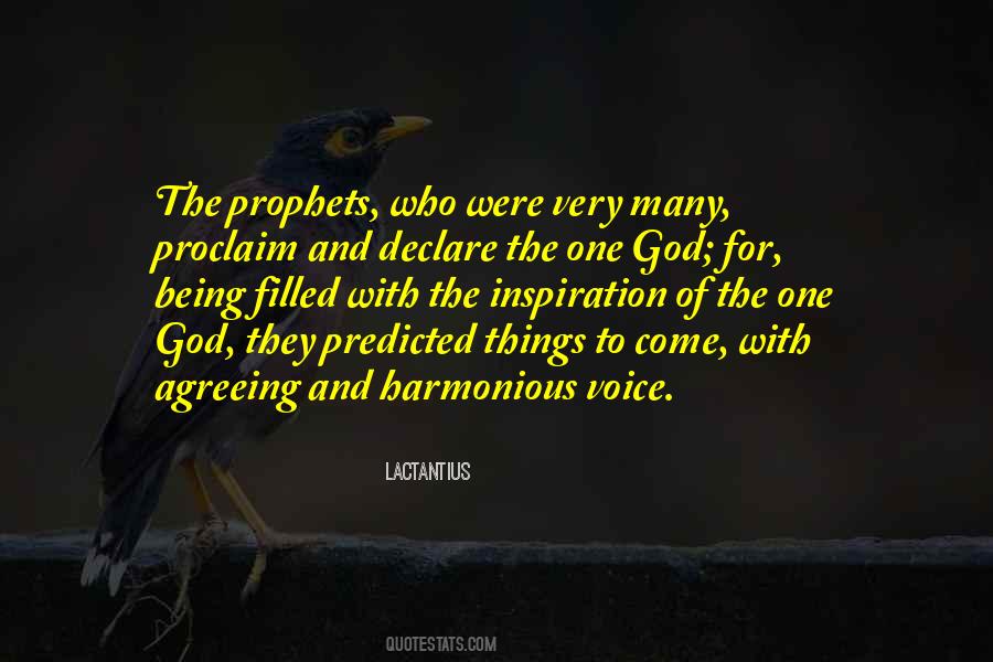 Quotes About The Prophets #522567