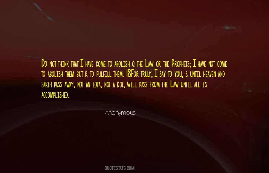 Quotes About The Prophets #561291