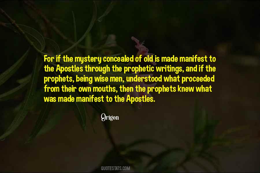 Quotes About The Prophets #689407