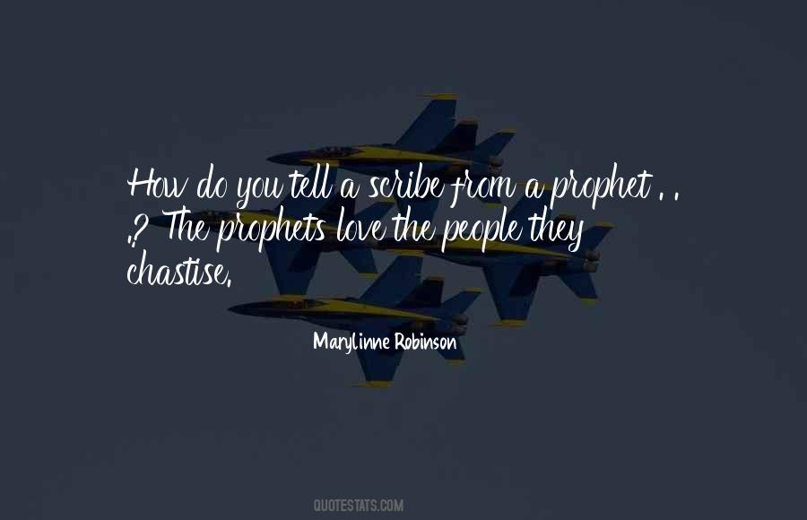 Quotes About The Prophets #702024