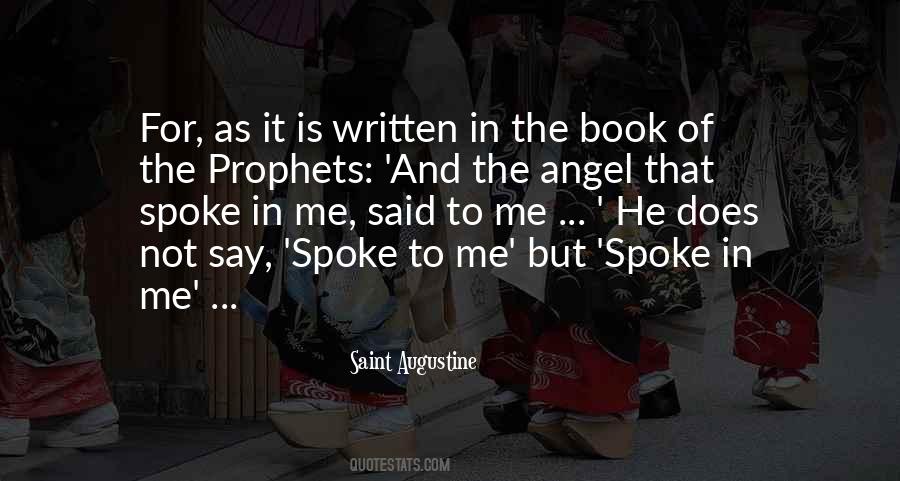 Quotes About The Prophets #915336