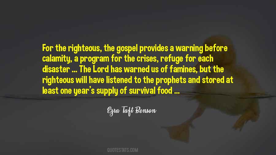 Quotes About The Prophets #921111
