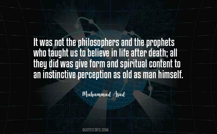 Quotes About The Prophets #999872