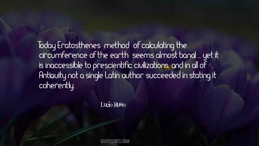 Eratosthenes's Quotes #875264