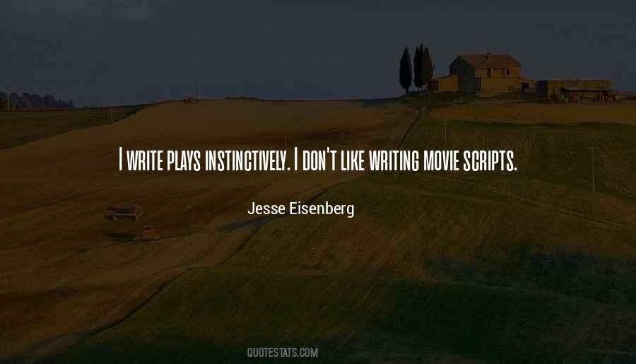 Quotes About Writing Scripts #1180