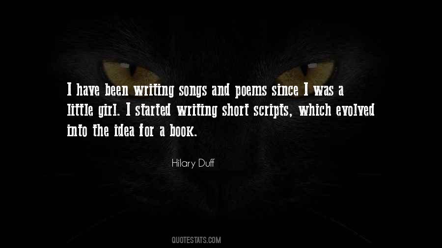 Quotes About Writing Scripts #1358148