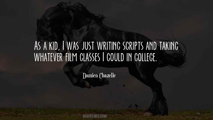 Quotes About Writing Scripts #1546904