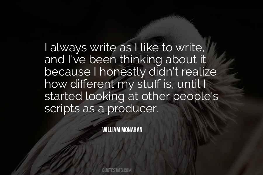 Quotes About Writing Scripts #1662856